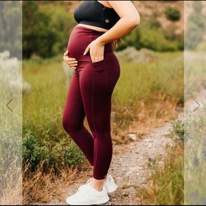Senita Athletics Mamacita Leggings Plum Medium